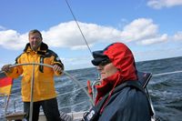 Torsten und Klaus auf dem Weg nach Fehmarn